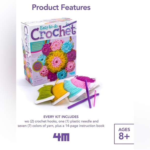 Easy to do crochet kit. BNIB - Picture 5 of 5